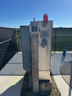 Customer-supplied image of RACO AlarmAgent RTU in Polk County