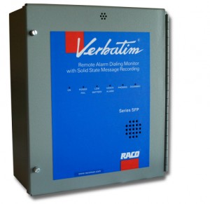 Verbatim Secure Front Panel Alarm Autodialer