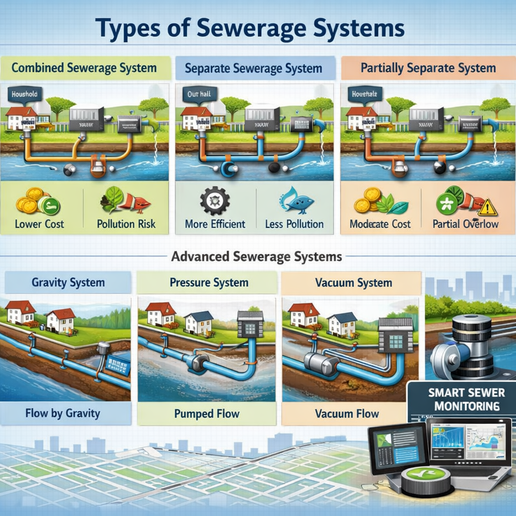 Types of Sewerage System: A Comprehensive Guide to Modern Wastewater ...